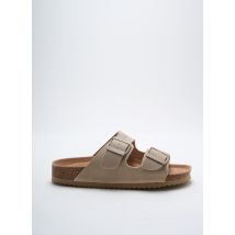COLORS OF CALIFORNIA - Mules/Sabots beige en cuir - Femme - Taille 40 - Modz