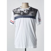 DELAHAYE - T-shirt blanc en coton - Homme - Taille L - Modz