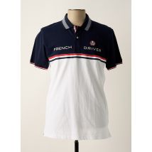 DELAHAYE - Polo bleu en coton - Homme - Taille L - Modz
