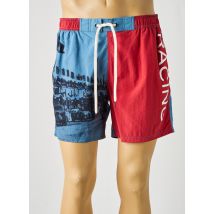 DELAHAYE - Short de bain bleu en polyamide - Homme - Taille M - Modz