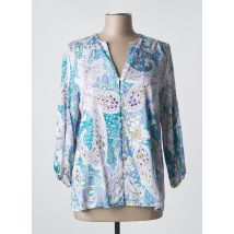 BARILOCHE - Chemisier bleu en viscose - Femme - Taille 42 - Modz
