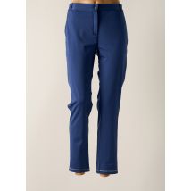 HBT - Pantalon chino bleu en polyamide - Femme - Taille 44 - Modz