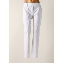HBT - Pantalon chino blanc en polyamide - Femme - Taille 38 - Modz
