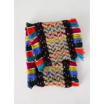 JOSÉLISE - Echarpe noir en coton - Femme - Taille TU - Modz