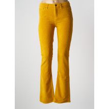 MAISON SARAH LAVOINE - Pantalon droit jaune en coton - Femme - Taille W26 - Modz