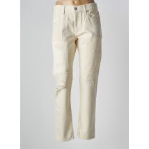 RALPH LAUREN - Jeans boyfriend beige en coton - Femme - Taille W28 - Modz