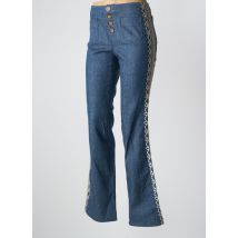 INES DE LA FRESSANGE - Jeans bootcut bleu en coton - Femme - Taille 40 - Modz