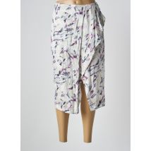 IRO - Jupe mi-longue beige en viscose - Femme - Taille 40 - Modz