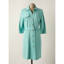 PINKO - Robe mi-longue bleu en viscose - Femme - Taille 42 - Modz