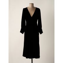 IRO - Robe mi-longue noir en viscose - Femme - Taille 38 - Modz