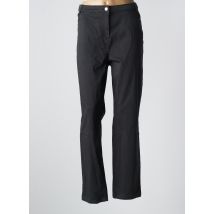 THALASSA - Pantalon slim noir en coton - Femme - Taille 50 - Modz