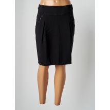THALASSA - Jupe mi-longue noir en polyester - Femme - Taille 38 - Modz
