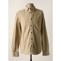 ONLY&SONS - Chemise manches longues beige en coton - Homme - Taille XXL - Modz
