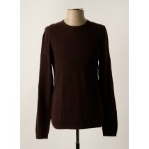 ONLY&SONS - Pull marron en coton - Homme - Taille M - Modz