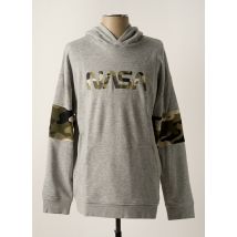 NASA - Sweat-shirt à capuche gris en coton - Homme - Taille M - Modz