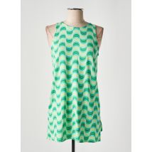 SURKANA - Tunique sans manche vert en viscose - Femme - Taille 38 - Modz