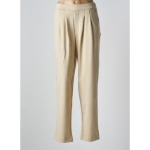 B.YOUNG - Pantalon droit beige en polyester - Femme - Taille 44 - Modz
