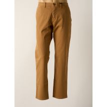 16 SHADES - Pantalon chino marron en coton - Homme - Taille TU - Modz