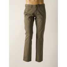 16 SHADES - Pantalon chino vert en coton - Homme - Taille TU - Modz
