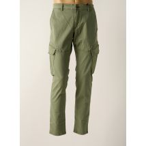 16 SHADES - Pantalon cargo vert en coton - Homme - Taille TU - Modz