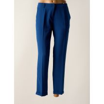 PAKO LITTO - Pantalon 7/8 bleu en polyester - Femme - Taille 42 - Modz