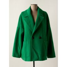 PLEASE - Manteau court vert en polyester - Femme - Taille 38 - Modz