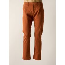 PEPE JEANS - Pantalon chino marron en coton - Homme - Taille TU - Modz