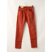 PEPE JEANS - Jeans coupe droite orange en coton - Homme - Taille TU - Modz