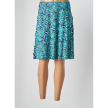 LA FIANCÉE - Jupe mi-longue bleu en viscose - Femme - Taille 38 - Modz