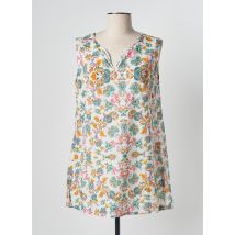 LA FIANCÉE - Tunique sans manche blanc en coton - Femme - Taille 40 - Modz