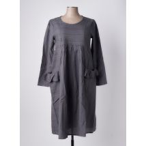 RHUM RAISIN - Robe courte gris en coton - Femme - Taille 38 - Modz