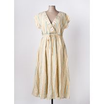 RHUM RAISIN - Robe longue beige en coton - Femme - Taille 38 - Modz