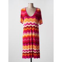 SURKANA - Robe mi-longue rouge en viscose - Femme - Taille 40 - Modz