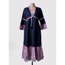 RHUM RAISIN - Robe longue bleu en coton - Femme - Taille 38 - Modz
