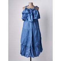 RHUM RAISIN - Robe longue bleu en coton - Femme - Taille 38 - Modz