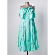 RHUM RAISIN - Robe longue bleu en coton - Femme - Taille 40 - Modz