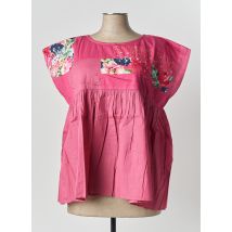 RHUM RAISIN - Blouse rose en coton - Femme - Taille 40 - Modz