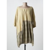 RHUM RAISIN - Tunique manches longues beige en coton - Femme - Taille 38 - Modz