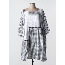 RHUM RAISIN - Tunique manches longues blanc en coton - Femme - Taille 40 - Modz