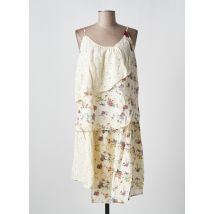 RHUM RAISIN - Robe mi-longue beige en coton - Femme - Taille 40 - Modz