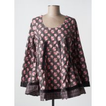 RHUM RAISIN - Tunique manches longues rose en coton - Femme - Taille 38 - Modz