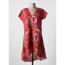 RHUM RAISIN - Tunique manches courtes rouge en coton - Femme - Taille 38 - Modz