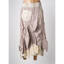 RHUM RAISIN - Jupe longue beige en coton - Femme - Taille 42 - Modz