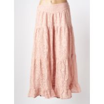 RHUM RAISIN - Jupe longue rose en coton - Femme - Taille 44 - Modz