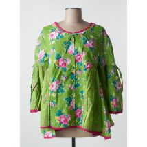 RHUM RAISIN - Chemisier vert en coton - Femme - Taille 38 - Modz