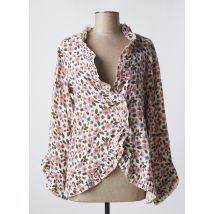 RHUM RAISIN - Chemisier rose en coton - Femme - Taille 38 - Modz