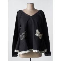 RHUM RAISIN - Blouse noir en coton - Femme - Taille 38 - Modz