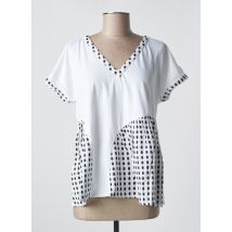RHUM RAISIN - T-shirt blanc en coton - Femme - Taille 40 - Modz