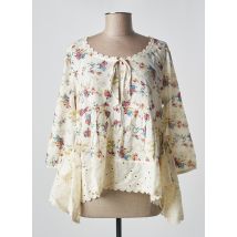 RHUM RAISIN - Blouse beige en coton - Femme - Taille 42 - Modz