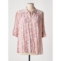IDANO - Chemisier rose en viscose - Femme - Taille 40 - Modz